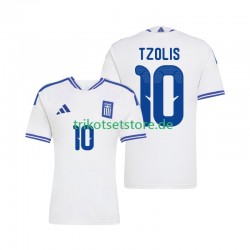 Griechenland Christos Tzolis 10 2026 Herren Trikot Heim Kurzarm