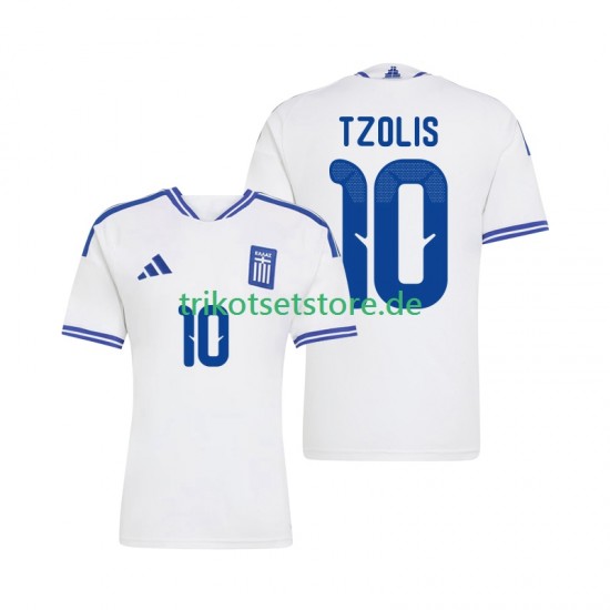 Griechenland Christos Tzolis 10 2026 Herren Trikot Heim Kurzarm