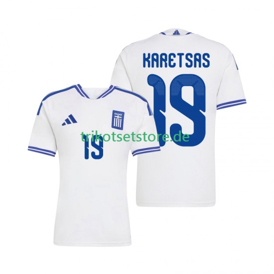 Griechenland Konstantinos Karetsas 19 2026 Herren Trikot Heim Kurzarm