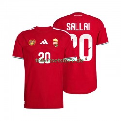 Ungarn Sallai 20 World Cup 2026 Herren Trikot Heim Kurzarm