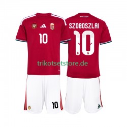 Ungarn Szoboszlai 10 World Cup 2026 Kinder Trikotset Heim Kurzarm