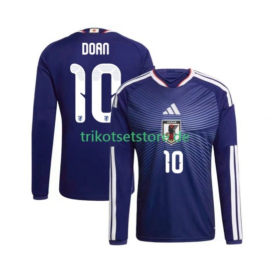 Japan Ritsu Doan 10 World Cup 2026 Herren Trikot Heim Langarm