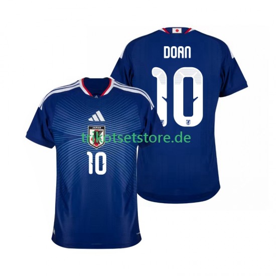 Japan Ritsu Doan 10 World Cup 2026 Herren Trikot Heim Kurzarm