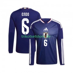 Japan Wataru Endo 6 World Cup 2026 Herren Trikot Heim Langarm