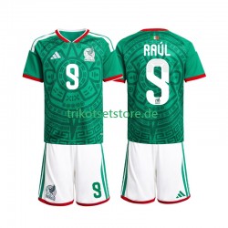 Mexiko Raul Jimenez 9 World Cup 2026 Kinder Trikotset Heim Kurzarm