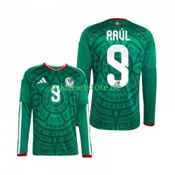 Mexiko Raul Jimenez 9 World Cup 2026 Herren Trikot Heim Langarm
