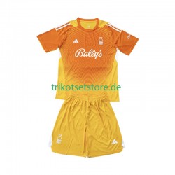 Nottingham Forest Torwart 2025-2026 Kinder Trikotset Ausweich Kurzarm