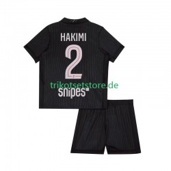 Paris Saint-Germain Achraf Hakimi 2 2025-2026 Kinder Trikotset Viertes Kurzarm