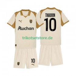 RC Lens Florian Thauvin 10 2025-2026 Kinder Trikotset Ausweich Kurzarm