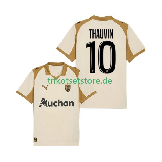 RC Lens Florian Thauvin 10 2025-2026 Herren Trikot Ausweich Kurzarm