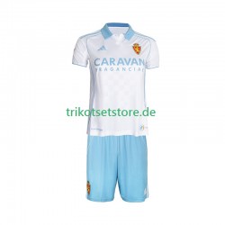 Real Zaragoza 2025-2026 Kinder Trikotset Heim Kurzarm