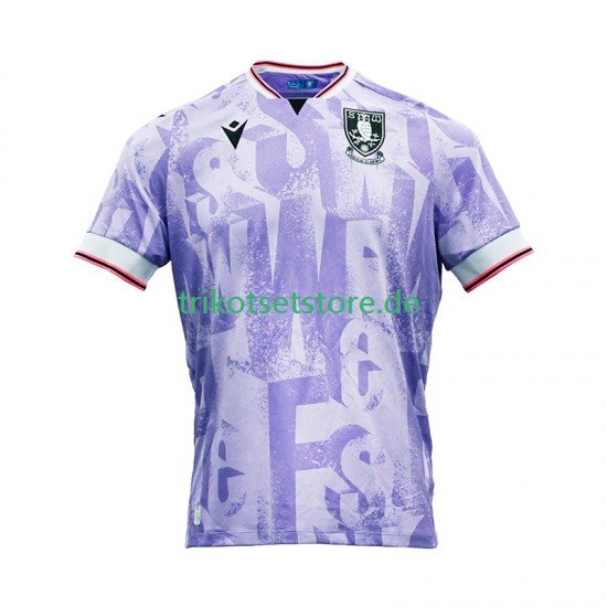 Sheffield Wednesday 2025-2026 Herren Trikot Auswärts Kurzarm