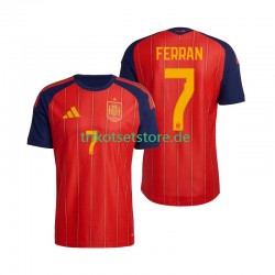 Spanien Ferran Torres 7 World Cup 2026 Herren Trikot Heim Kurzarm