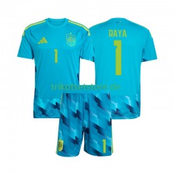 Spanien Torwart David Raya 1 World Cup 2026 Kinder Trikotset Heim Kurzarm