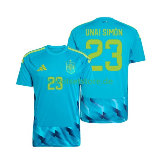Spanien Torwart Unai Simon 23 World Cup 2026 Herren Trikot Heim Kurzarm