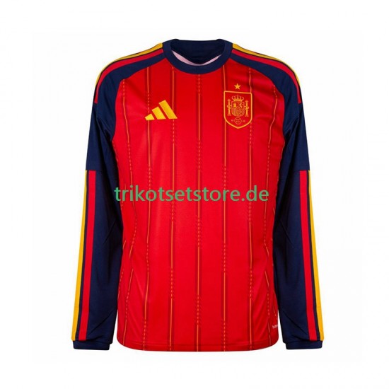 Spanien World Cup 2026 Herren Trikot Heim Langarm