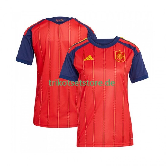Spanien World Cup 2026 Frauen Trikot Heim Kurzarm