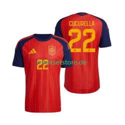 Spanien Marc Cucurella 22 World Cup 2026 Herren Trikot Heim Kurzarm