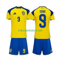Schweden Alexander Isak 9 2026 Kinder Trikotset Heim Kurzarm