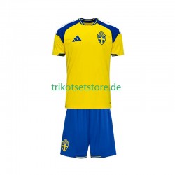 Schweden 2026 Kinder Trikotset Heim Kurzarm