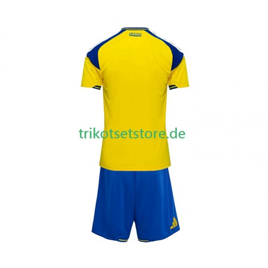 Schweden 2026 Kinder Trikotset Heim Kurzarm