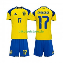 Schweden Viktor Gyokeres 17 2026 Kinder Trikotset Heim Kurzarm