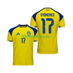Schweden Viktor Gyokeres 17 2026 Herren Trikot Heim Kurzarm