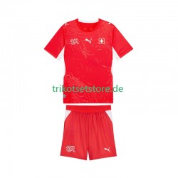Schweiz World Cup 2026 Kinder Trikotset Heim Kurzarm