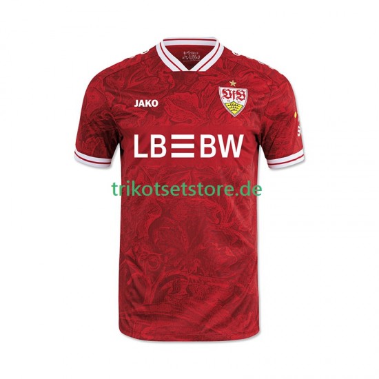 VfB Stuttgart 2025-2026 Herren Trikot Auswärts Kurzarm