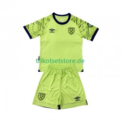 West Ham United Torwart 2025-2026 Kinder Trikotset Heim Kurzarm