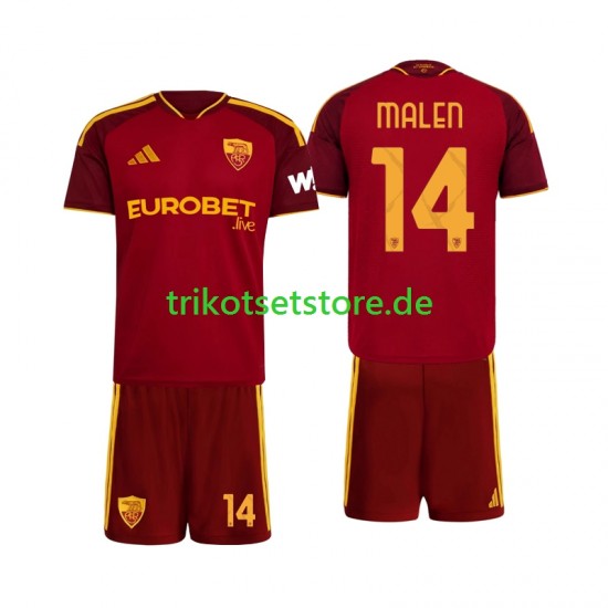 AS Rom Donyell Malen 14 2026-2027 Kinder Trikotset Heim Kurzarm