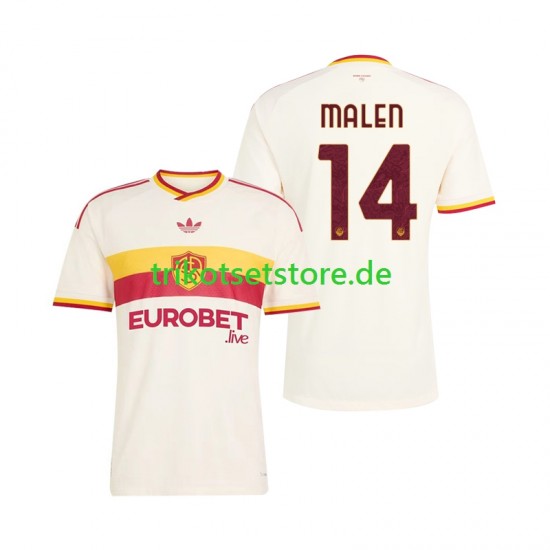 AS Rom Donyell Malen 14 2026-2027 Herren Trikot Auswärts Kurzarm