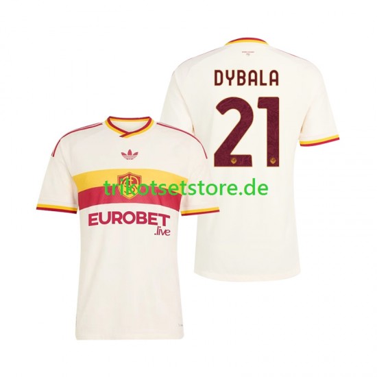 AS Rom Paulo Dybala 21 2026-2027 Herren Trikot Auswärts Kurzarm