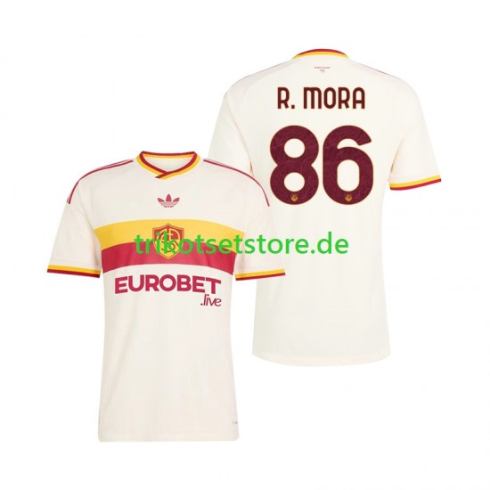 AS Rom Rodrigo Mora 86 2026-2027 Herren Trikot Auswärts Kurzarm