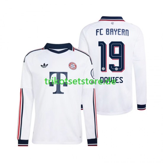 FC Bayern München Alphonso Davies 19 2026-2027 Herren Trikot Auswärts Langarm