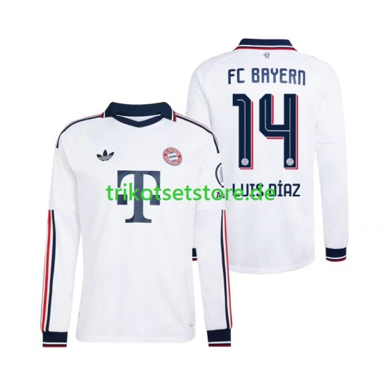 FC Bayern München Luis Diaz 14 2026-2027 Herren Trikot Auswärts Langarm