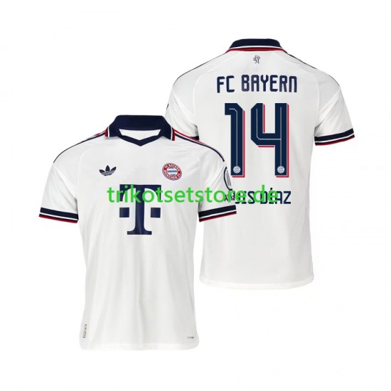 FC Bayern München Luis Diaz 14 2026-2027 Herren Trikot Auswärts Kurzarm