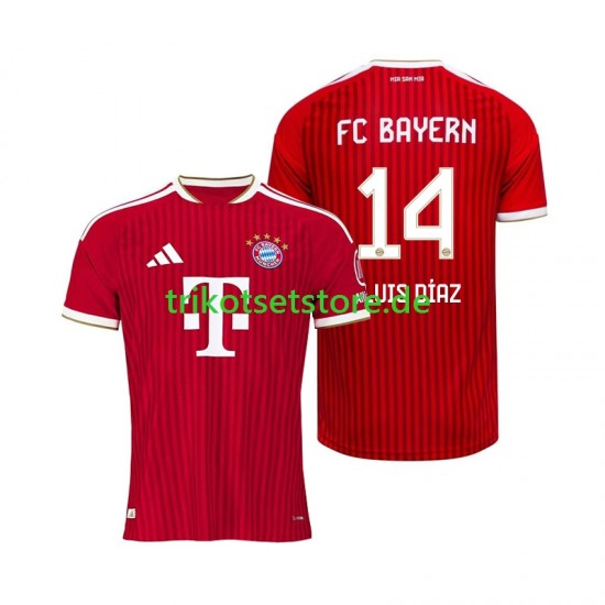 FC Bayern München Luis Diaz 14 2026-2027 Herren Trikot Heim Kurzarm
