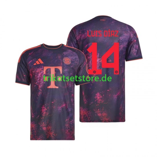 FC Bayern München Luis Diaz 14 2026-2027 Herren Trikot Ausweich Kurzarm