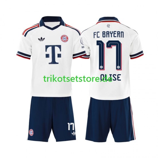 FC Bayern München Michael Olise 17 2026-2027 Kinder Trikotset Auswärts Kurzarm