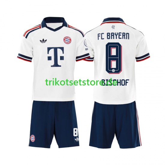 FC Bayern München Tom Bischof 8 2026-2027 Kinder Trikotset Auswärts Kurzarm