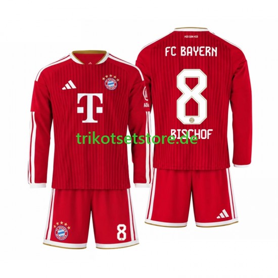 FC Bayern München Tom Bischof 8 2026-2027 Kinder Trikotset Heim Langarm