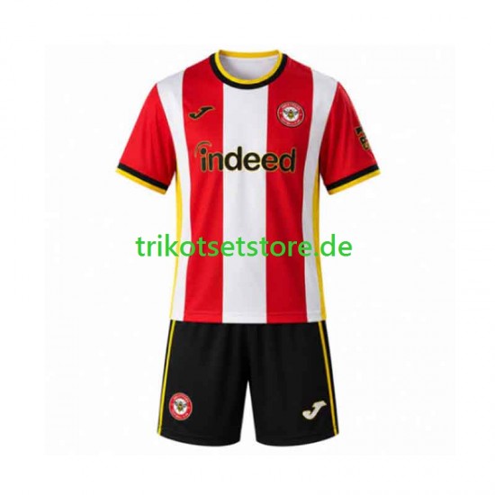 Brentford 2026-2027 Kinder Trikotset Heim Kurzarm