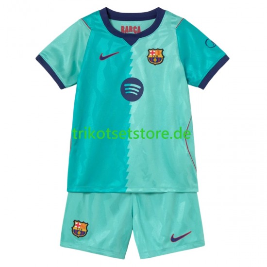 FC Barcelona 2026-2027 Kinder Trikotset Ausweich Kurzarm