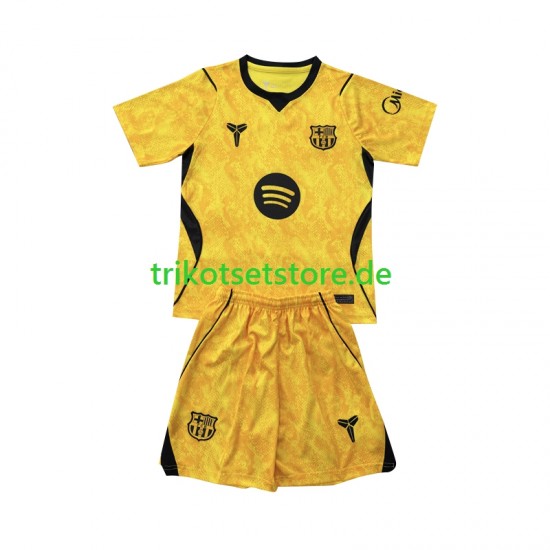 FC Barcelona Torwart 2026-2027 Kinder Trikotset Viertes Kurzarm