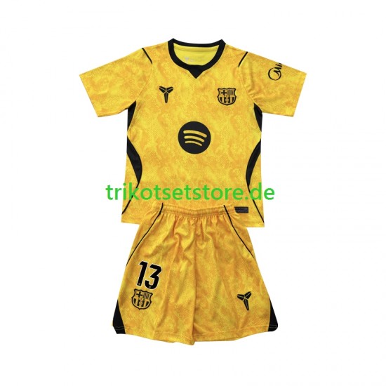 FC Barcelona Torwart Wojciech Szczesny 13 2026-2027 Kinder Trikotset Viertes Kurzarm