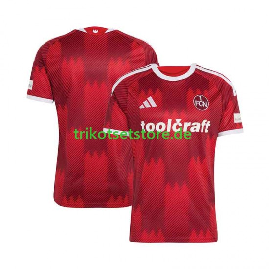 FC Nurnberg 2026-2027 Herren Trikot Heim Kurzarm