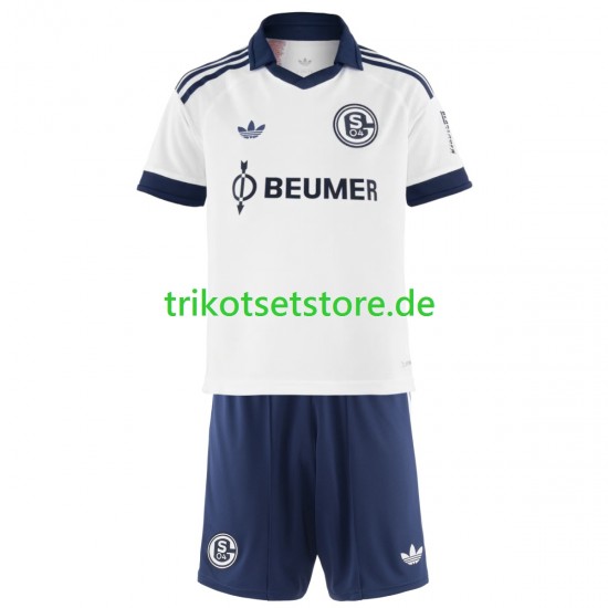 FC Schalke 04 2026-2027 Kinder Trikotset Auswärts Kurzarm