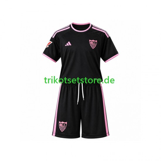 FC Sevilla 2026-2027 Kinder Trikotset Ausweich Kurzarm