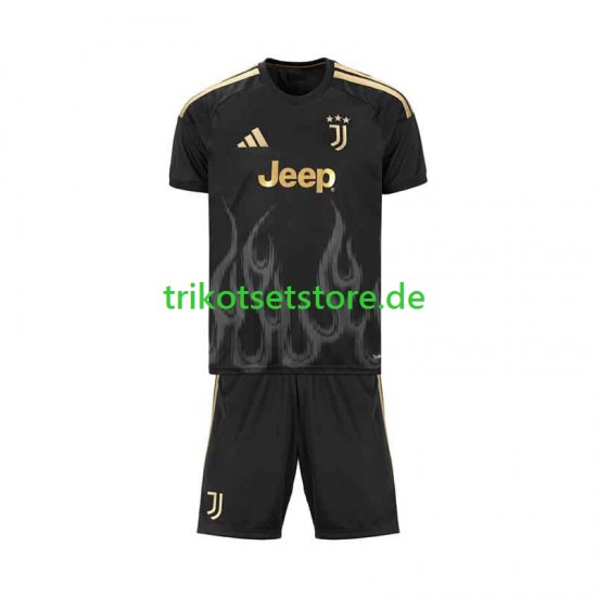 Juventus Turin 2026-2027 Kinder Trikotset Ausweich Kurzarm